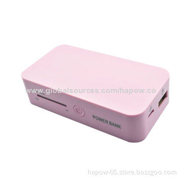 Power Banks with High-quality, OEM Promotional Gift/Samsung Battery/LED Power Prompt/Rectangle Shape